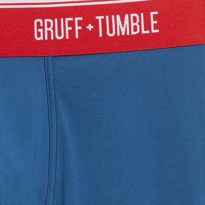 Sportsman premium size boxer briefs for big and tall men. XL, XXL, 3XL, 4XL. option=snorkel blue